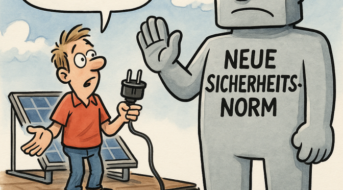 Neues von der Normenfront: IEC will’s genauer wissen bei Balkonkraftwerken